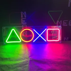 نيون بلايستيشن – إضاءة رموز الألعاب