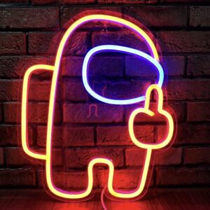 لوحة نيون Among Us