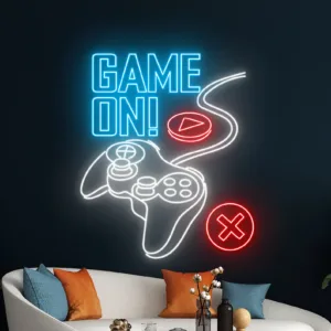 لوحة نيون GAME ON! | Game On Neon Sign