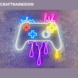 لوحة نيون يد تحكم الألعاب – Gaming Neon Controller