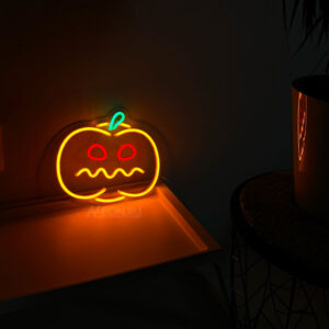 لافتة نيون "قرعة"