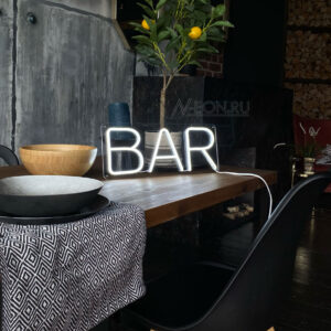 يافطة نيون BAR