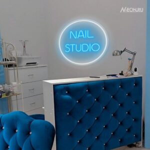 يافطة نيون Nail Studio