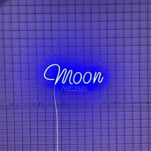 إشارة نيون قمر