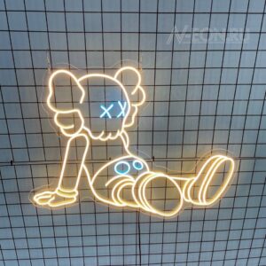لافتة نيون Kaws كاعد