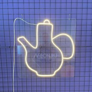 يافطة نيون إبريق