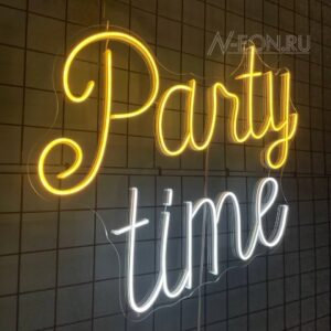 لافتة نيون Party time