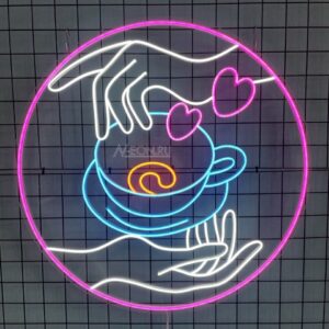 لافتة نيون إيدين، كوب، گُلوب