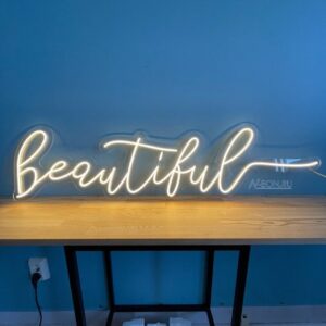 لافتة نيون حلوة