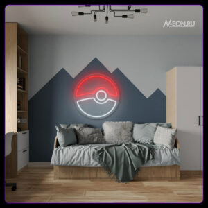 يافطة نيون بوكيبول ⚡