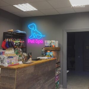 لافتة نيون Pet Spa