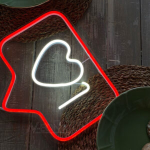 ساين نيون "لايك ويا رقم 1"