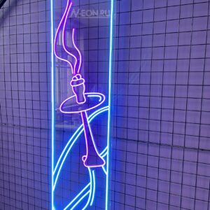 يافطة نيون نركيلة مميزة