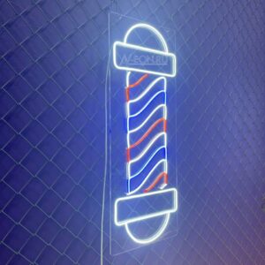 لافتة نيون رمز Barberpool