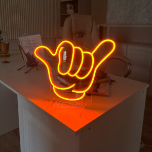 لافتة نيون "إشارة - شاكا"