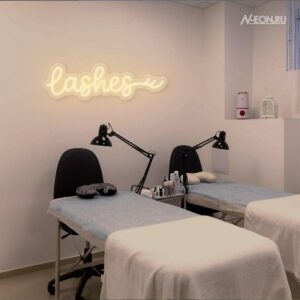 لافتة نيون Lashes