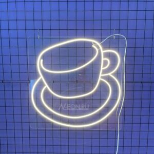 لافتة نيون
كوب گهوة ويا صحن