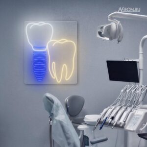 لوحة نيون زرعة وسن