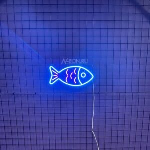 لافتة نيون سمكة ??????