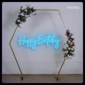 لافتة نيون Happy Birthday
