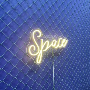 لافتة نيون سبيس