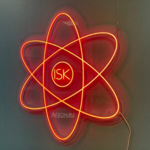 يافطة نيون آتوم